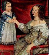 unknow artist Louis XIV and Anne of Austria Spain oil painting artist
